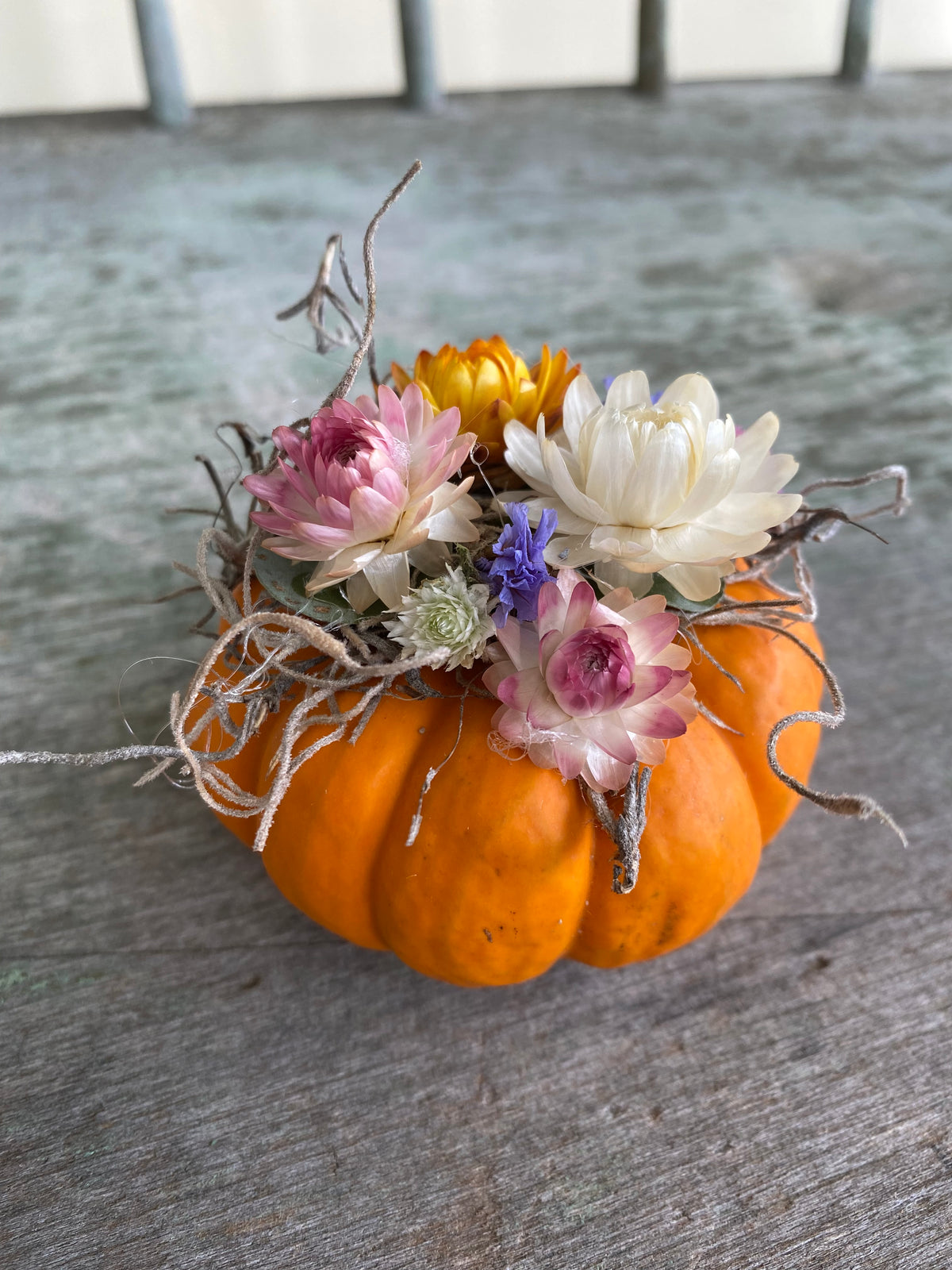 Dried Floral Pumpkin Workshop
