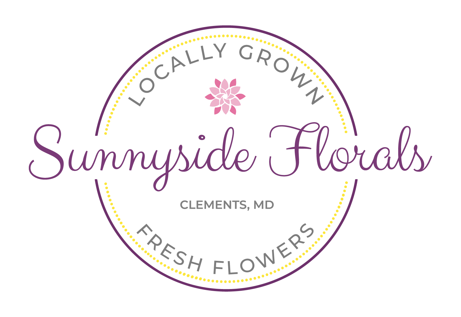 Sunnyside Florals, locally grown fresh flowers in Southern Maryland