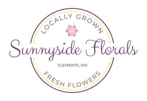 Sunnyside Florals, locally grown fresh flowers in Southern Maryland