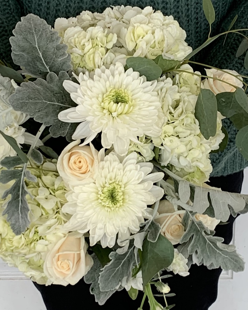 locally grown fresh cut wedding flowers in southern Maryland