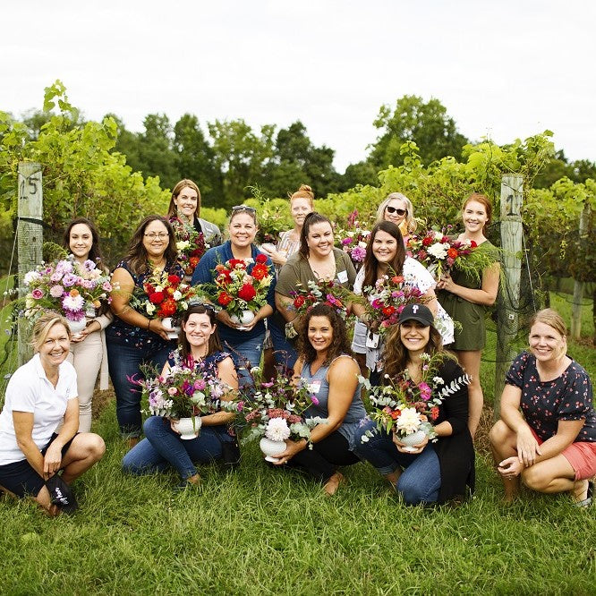 flower workshops in Southern Maryland